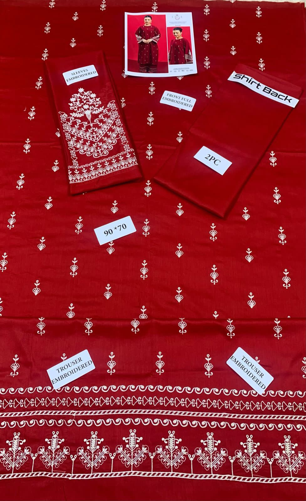 Elegant & Affordable – Embroidered Premium Lawn 2-Piece