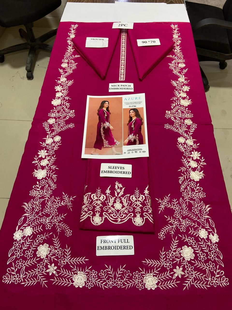 Elegant & Affordable – Embroidered Premium Lawn 2-Piece