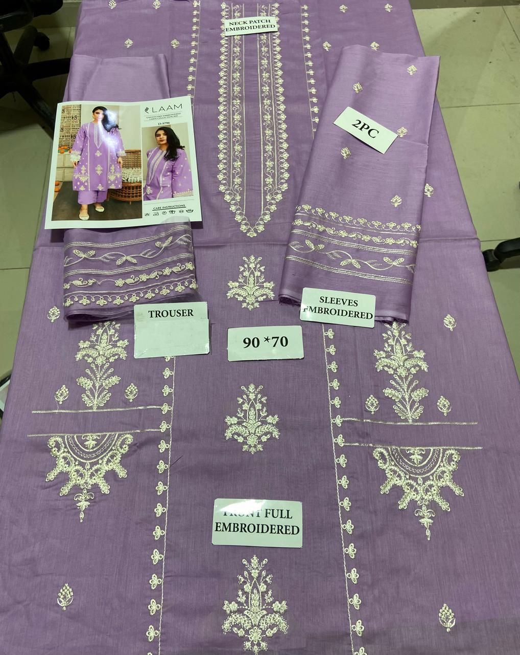Elegant & Affordable – Embroidered Premium Lawn 2-Piece