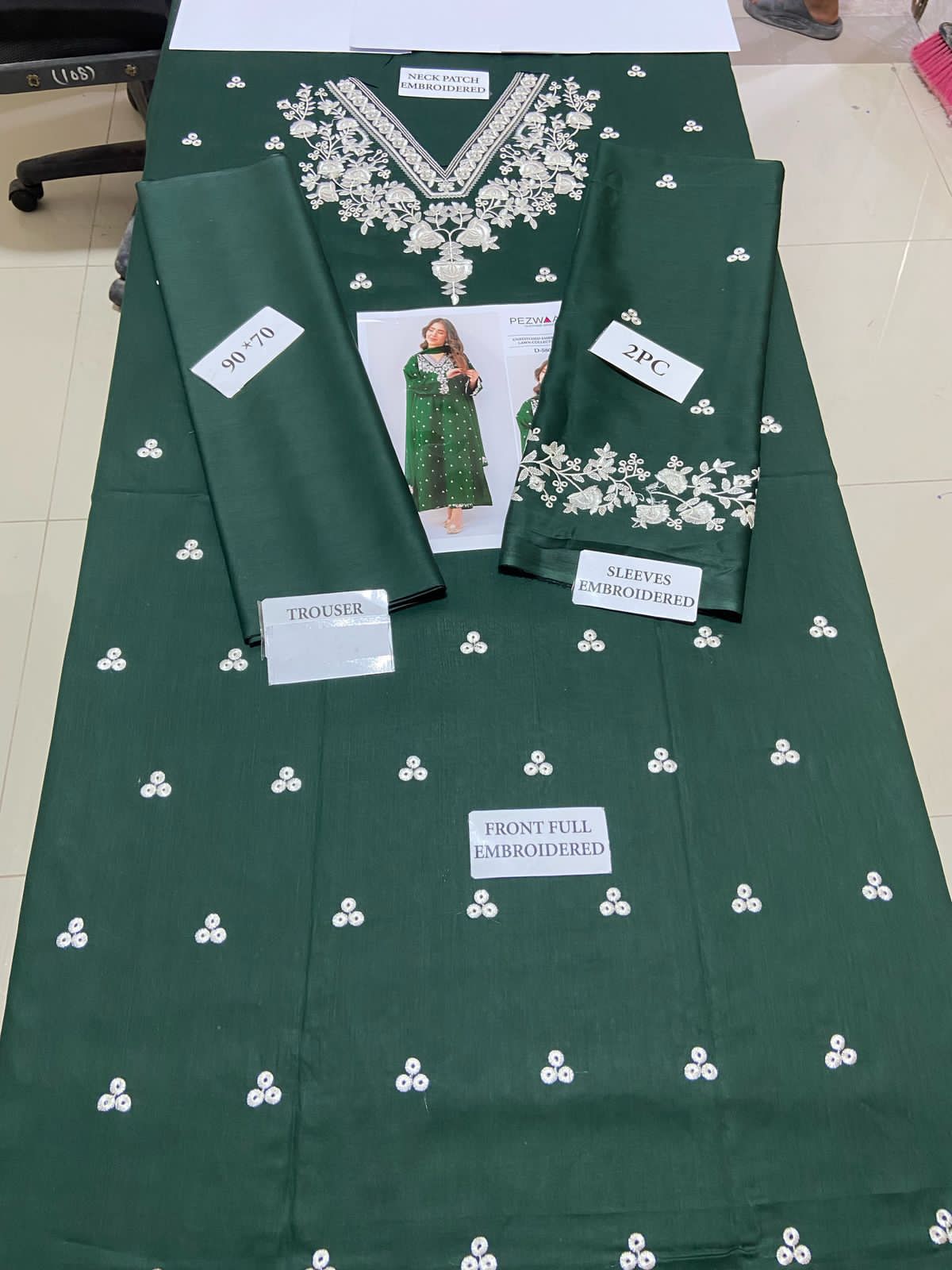 Elegant & Affordable – Embroidered Premium Lawn 2-Piece