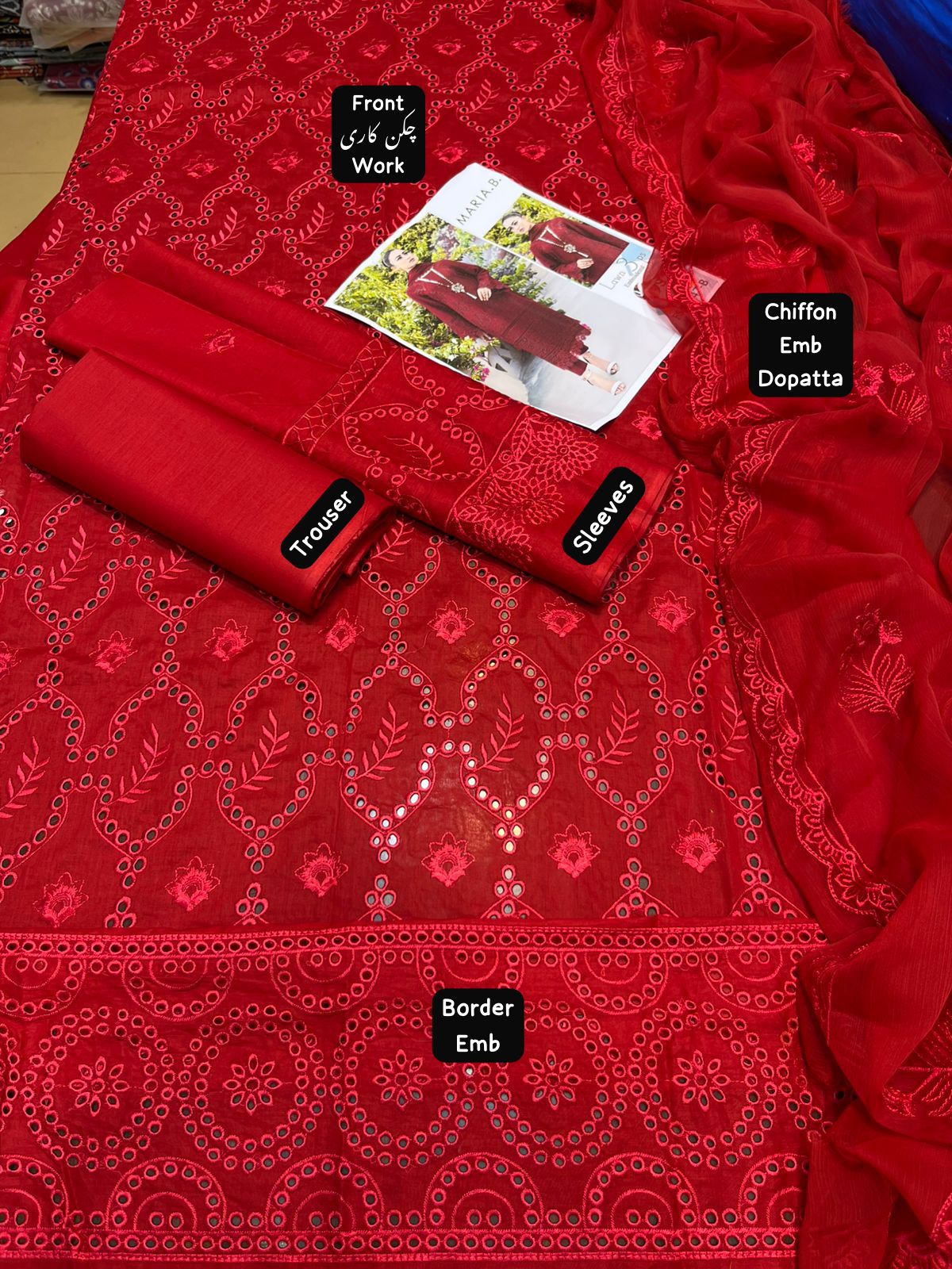 Exquisite Lawn 3-Piece Suit – Elegant Embroidery & Lightweight Comfort