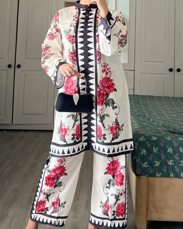 New Arrival – Digital Printed Cord Set 2PC