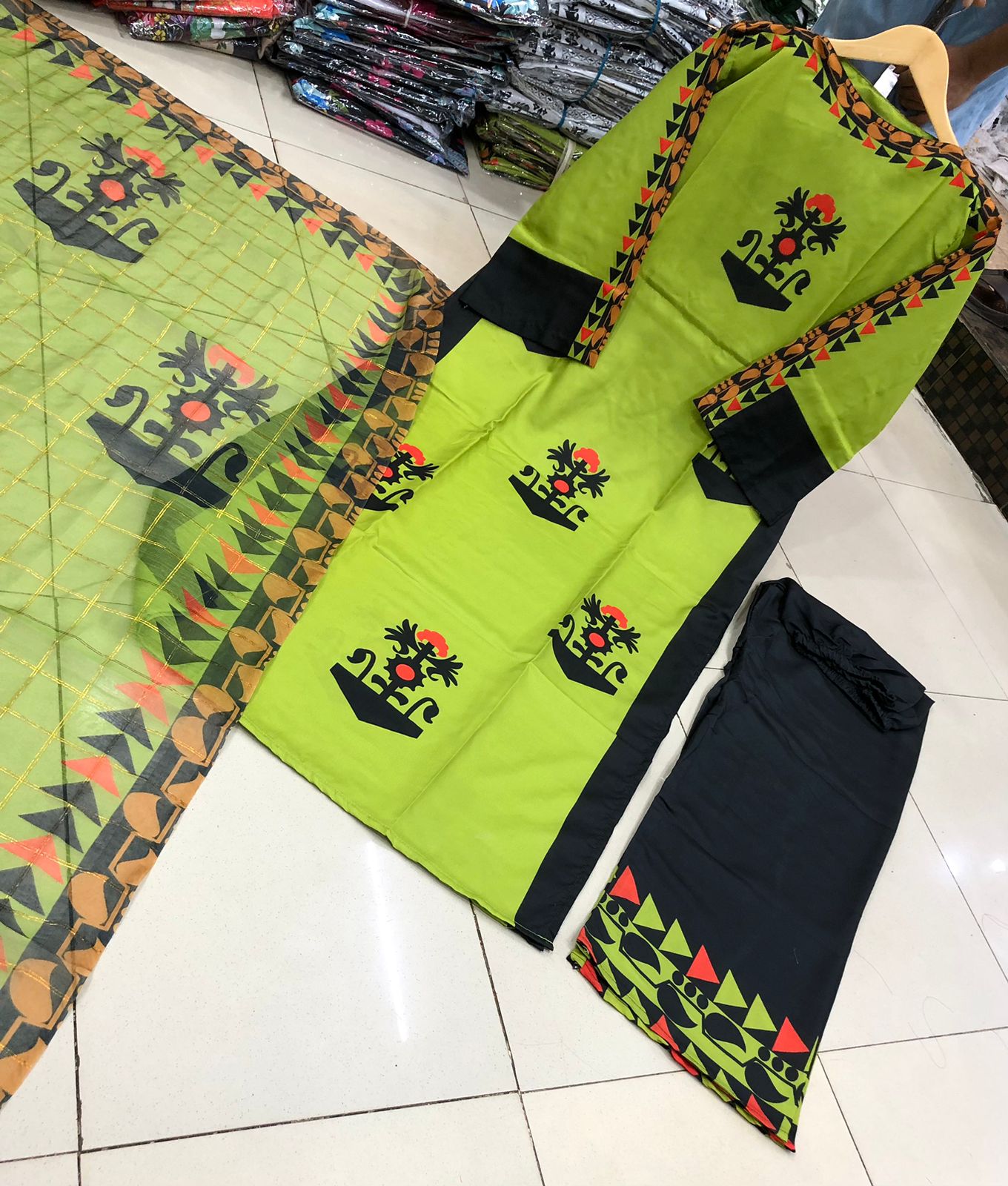 New Arrival – Trending 3PC Digital Printed Suit Stitched