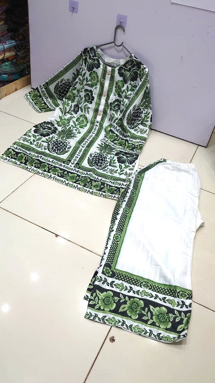 Ready-to-Wear Elegance Premium Swiss Lawn 2PC Suit