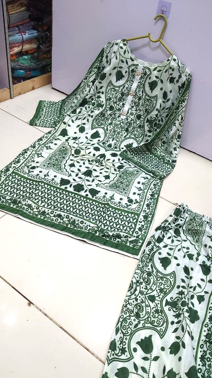 Ready-to-Wear Elegance Premium Swiss Lawn 2PC Suit