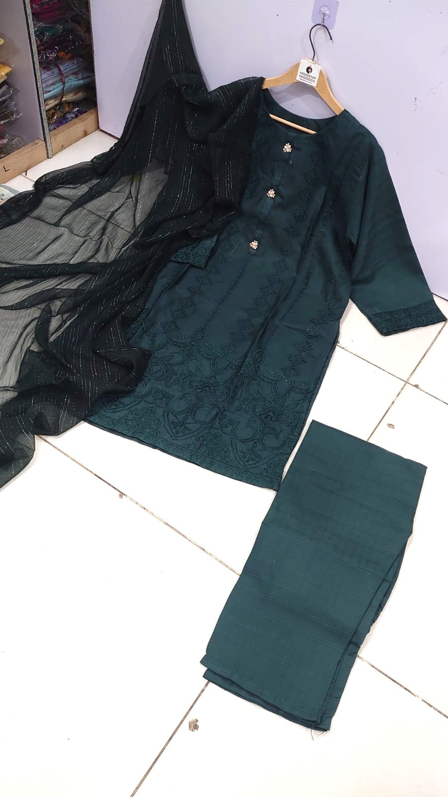 Most Trending Embroidery 3Pc Collection Stitched
