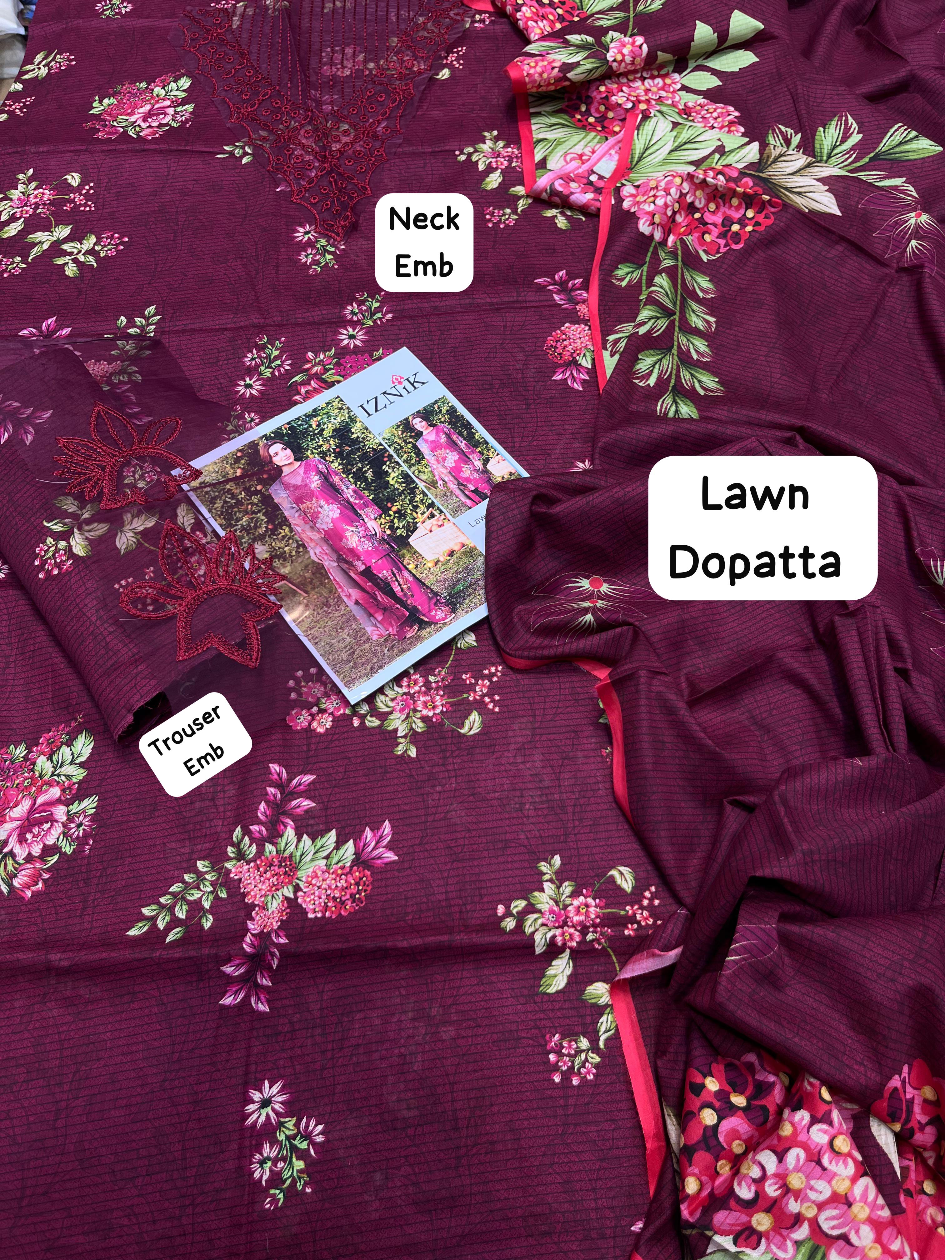 Luxury Vibes – Premium Lawn 3PC Set