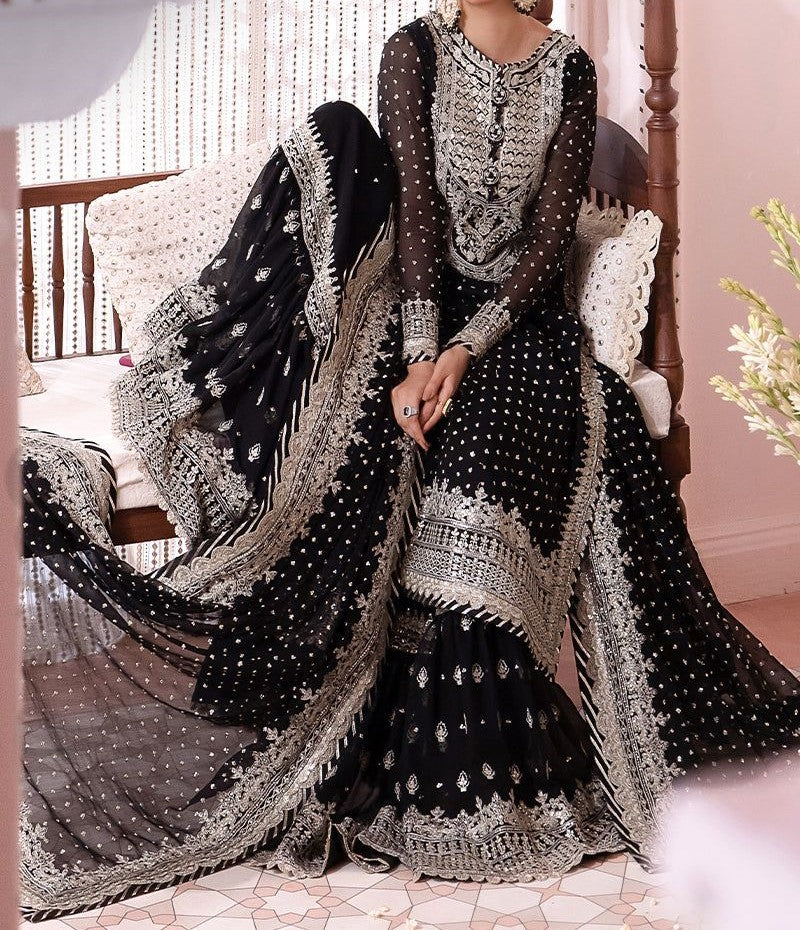 Chandani Glam – Luxury Chiffon 5PC Embroidered Set