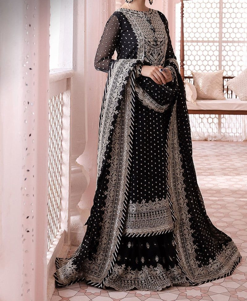 Chandani Glam – Luxury Chiffon 5PC Embroidered Set