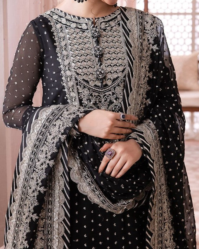 Chandani Glam – Luxury Chiffon 5PC Embroidered Set
