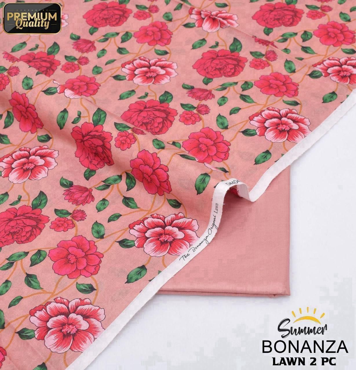 Summer Glow 2PC Digital Lawn Collection 2025