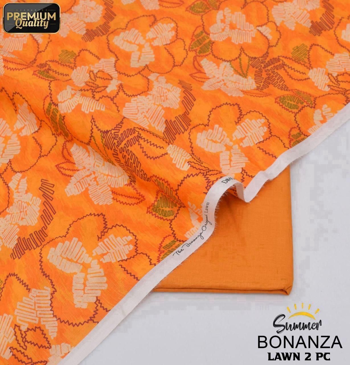 Summer Glow 2PC Digital Lawn Collection 2025