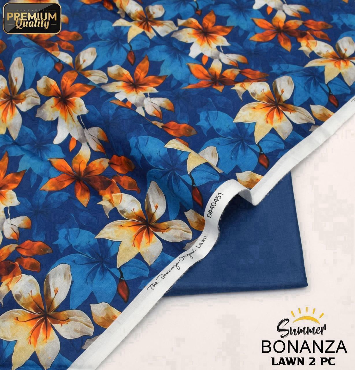 Summer Glow 2PC Digital Lawn Collection 2025