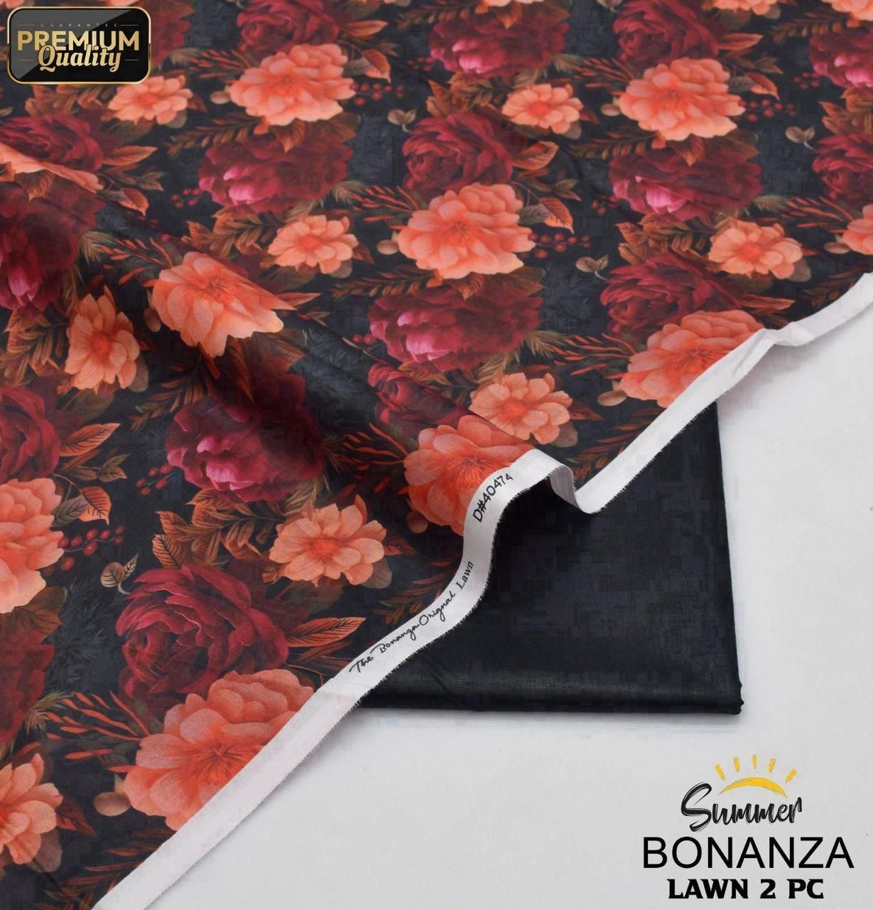Summer Glow 2PC Digital Lawn Collection 2025