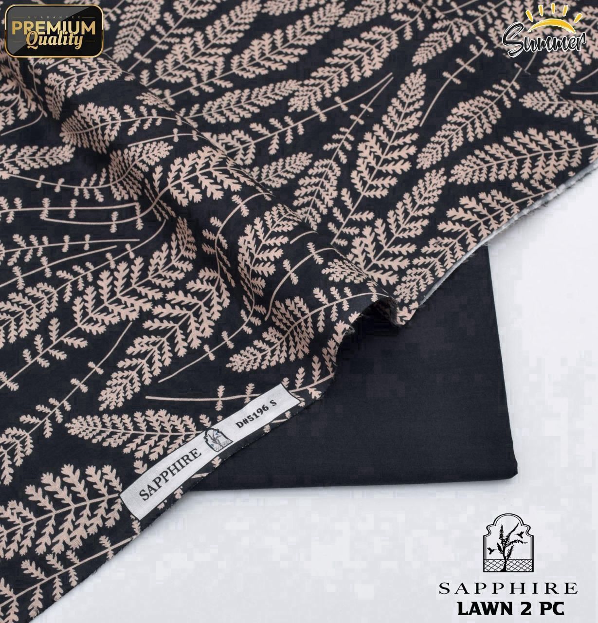 Summer Glow 2PC Digital Lawn Collection 2025