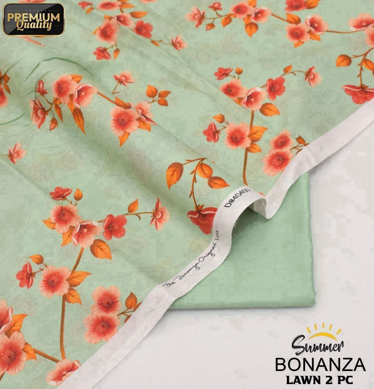 Summer Glow 2PC Digital Lawn Collection 2025