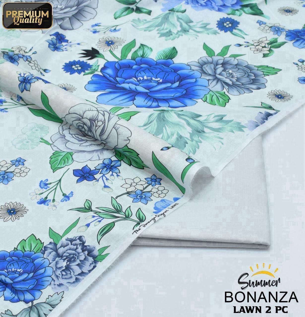 Summer Glow 2PC Digital Lawn Collection 2025