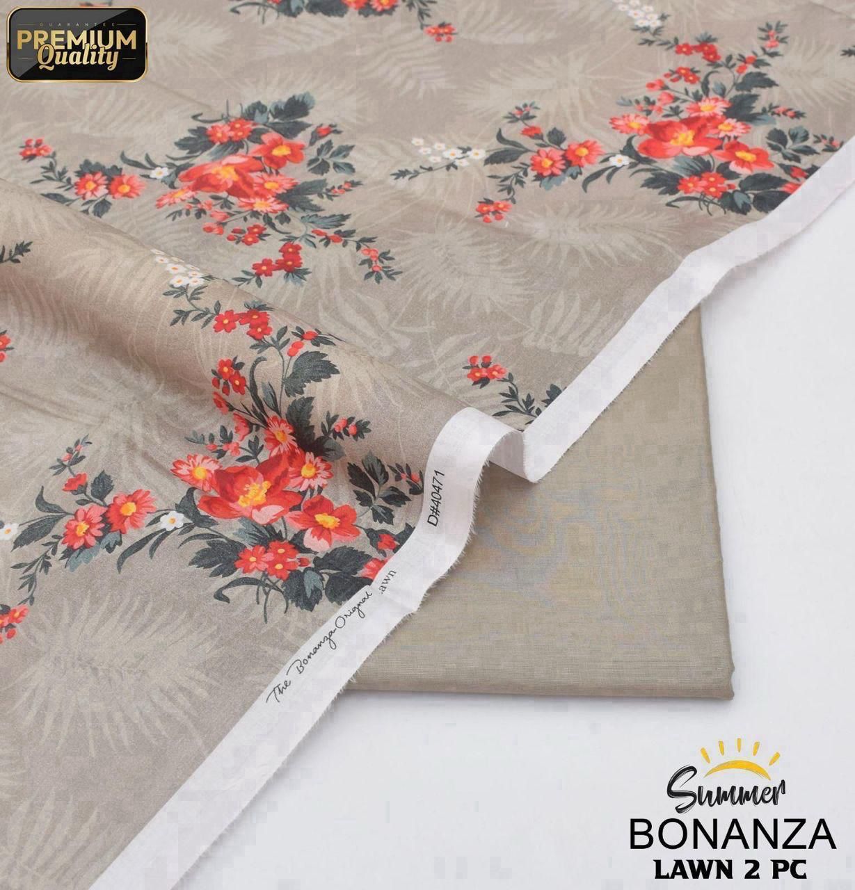 Summer Glow 2PC Digital Lawn Collection 2025