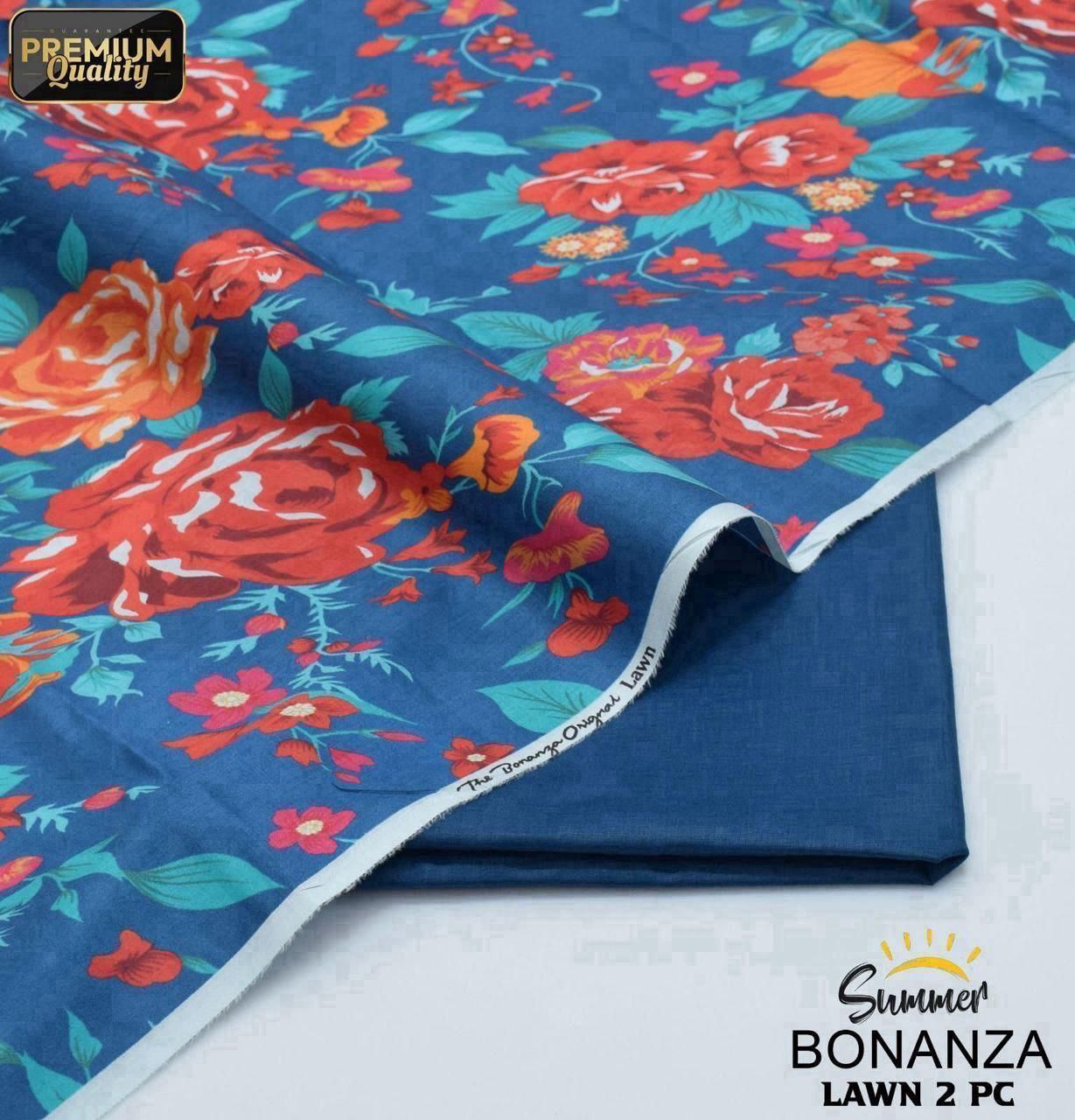 Summer Glow 2PC Digital Lawn Collection 2025