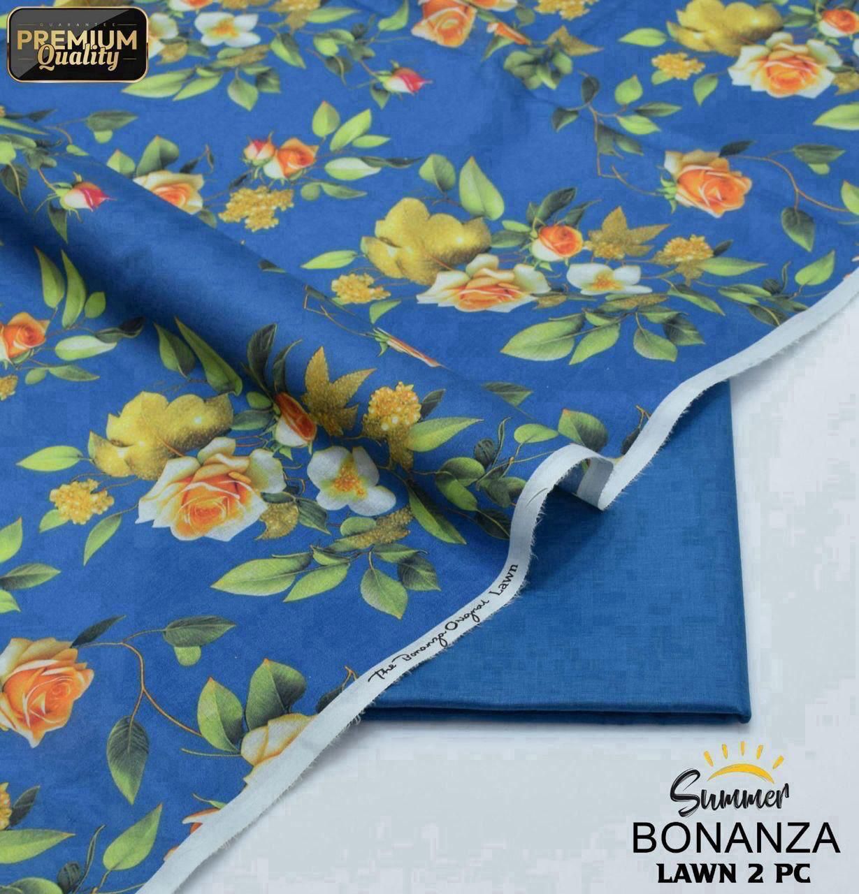 Summer Glow 2PC Digital Lawn Collection 2025