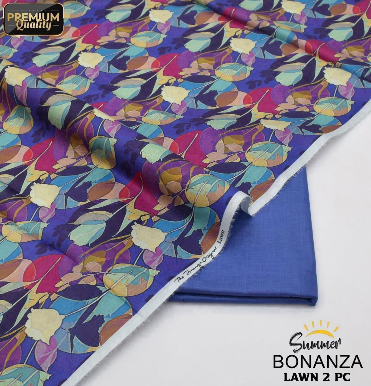 Summer Glow 2PC Digital Lawn Collection 2025