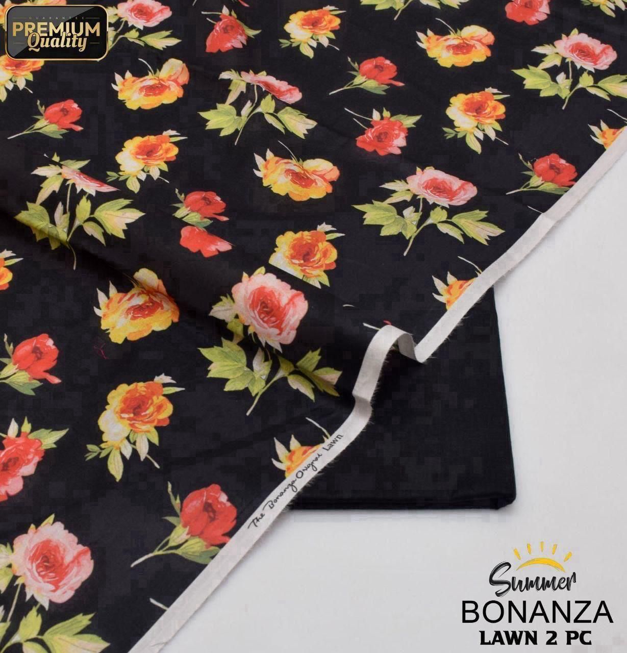 Summer Glow 2PC Digital Lawn Collection 2025