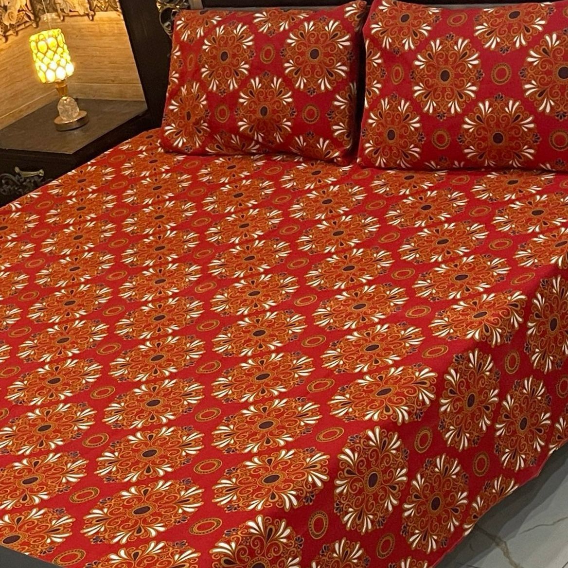 Crystal Premium King Size Bedsheet – New Arrival