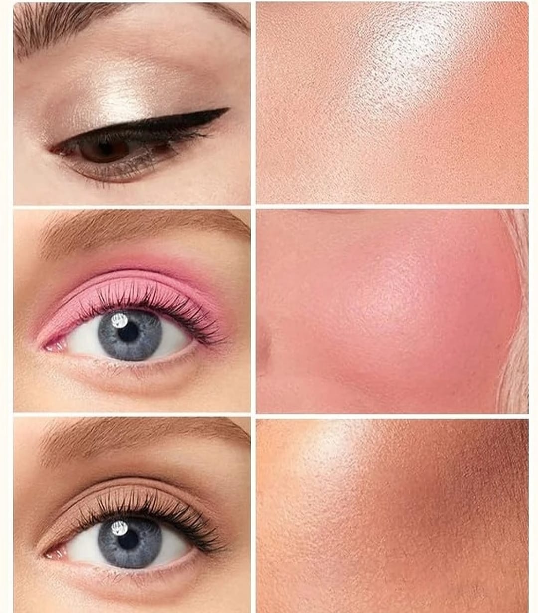 3-in-1 Highlights & Blush Palette