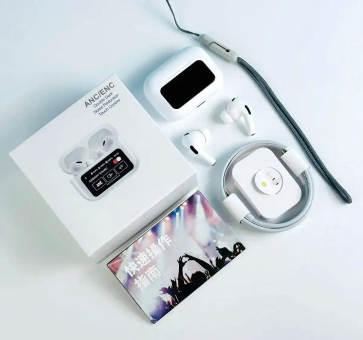A9 Pro – LED Screen Wireless Earbuds