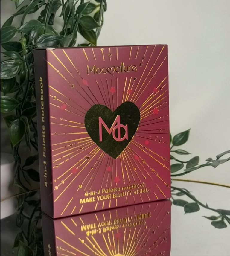 4-Fold Mini Book Makeup Palette