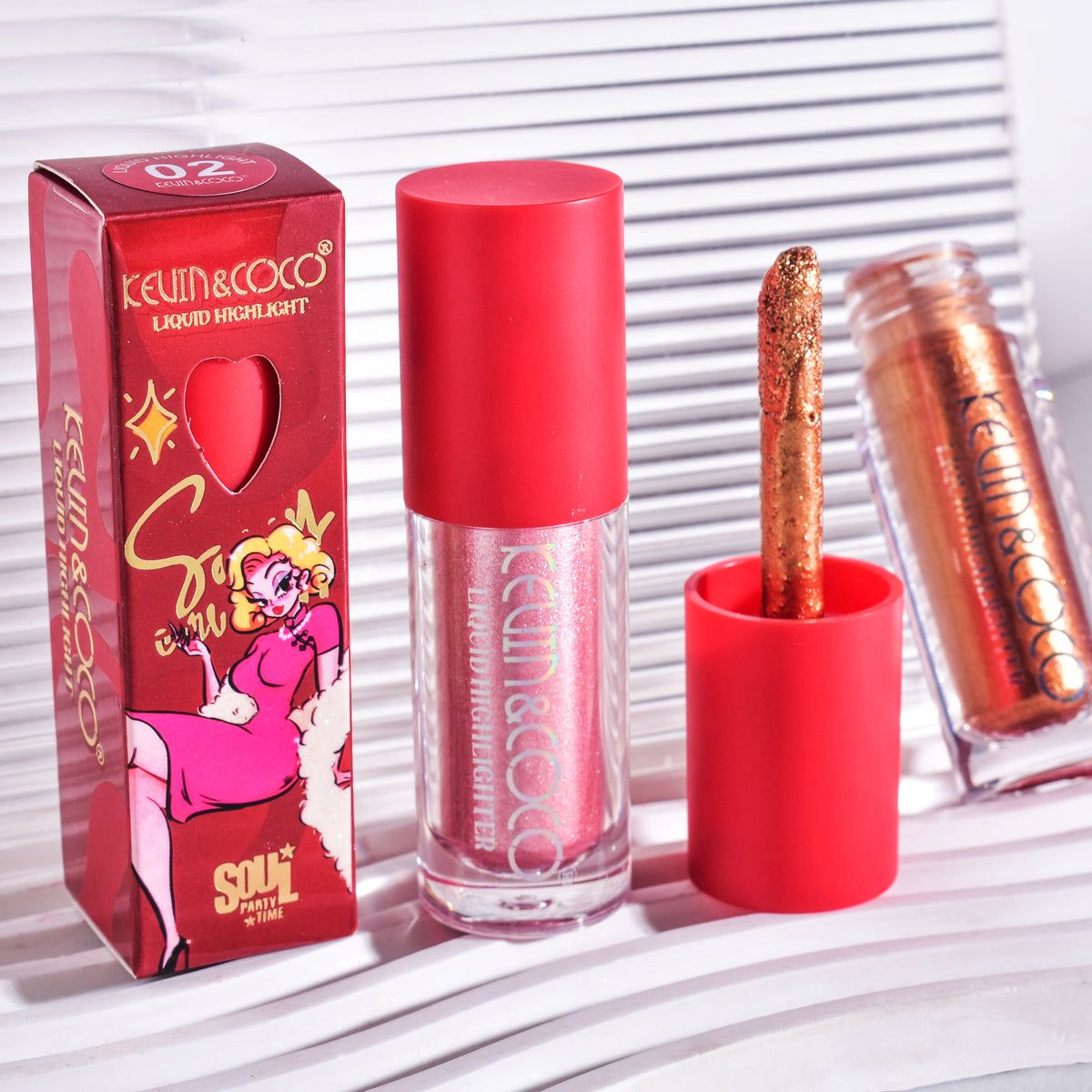3-Color Liquid Highlighter Set – Pack of 3