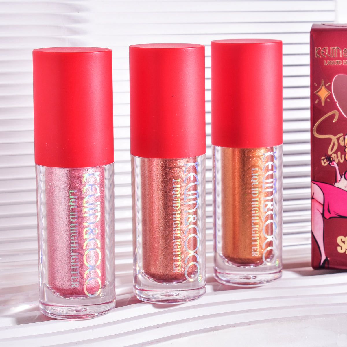 3-Color Liquid Highlighter Set – Pack of 3