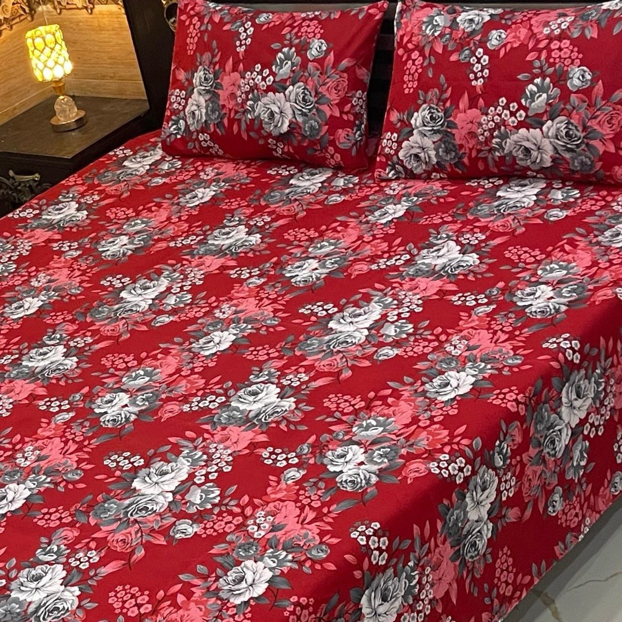 Crystal Premium King Size Bedsheet – New Arrival