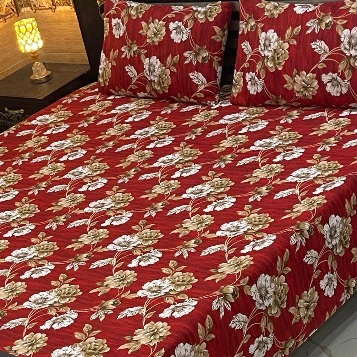 Crystal Premium King Size Bedsheet – New Arrival