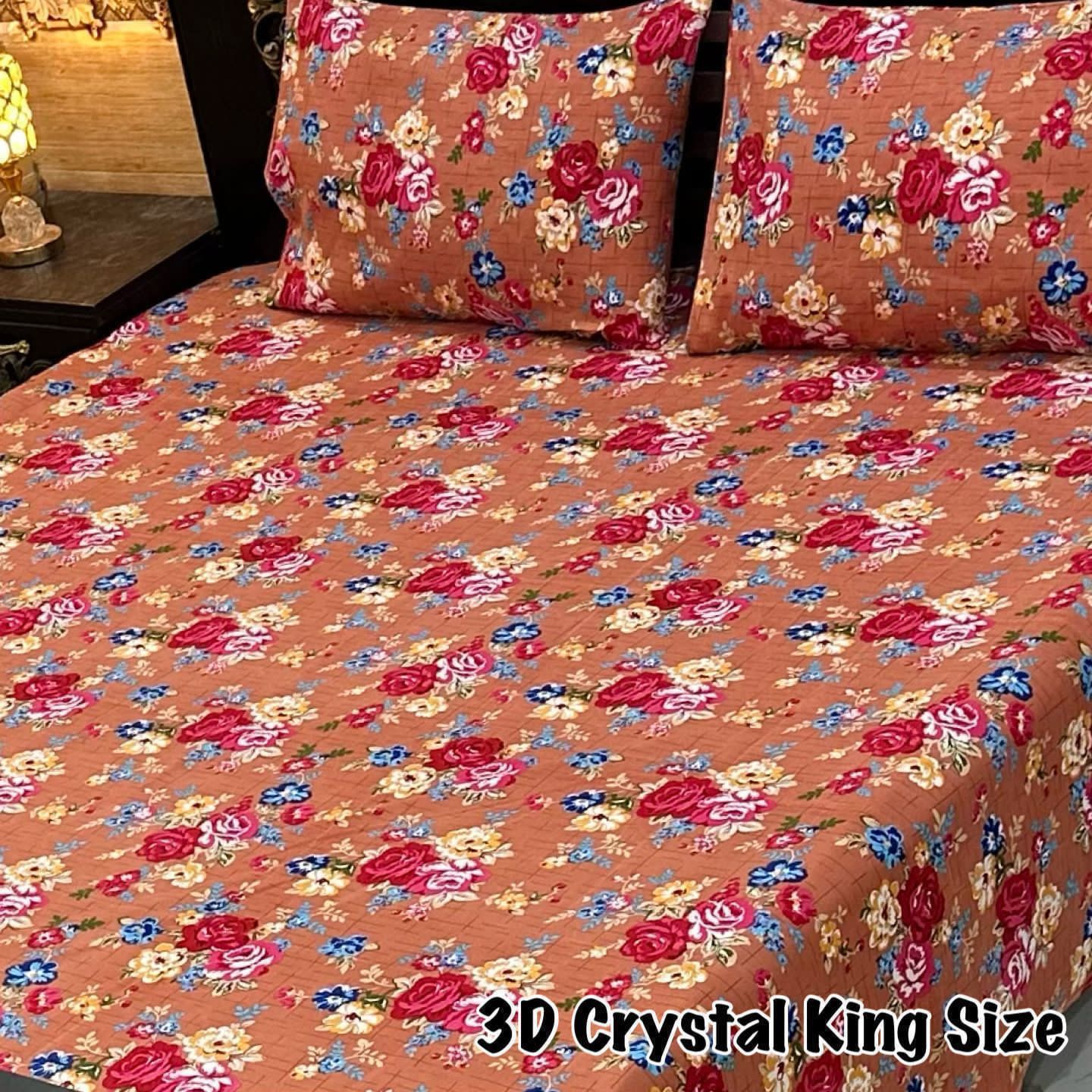 Crystal Premium King Size Bedsheet – New Arrival