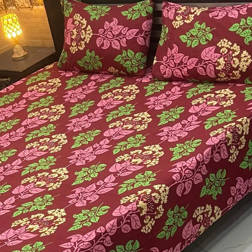 Crystal Premium King Size Bedsheet – New Arrival