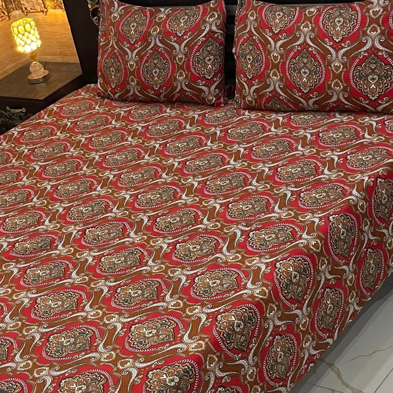 Crystal Premium King Size Bedsheet – New Arrival