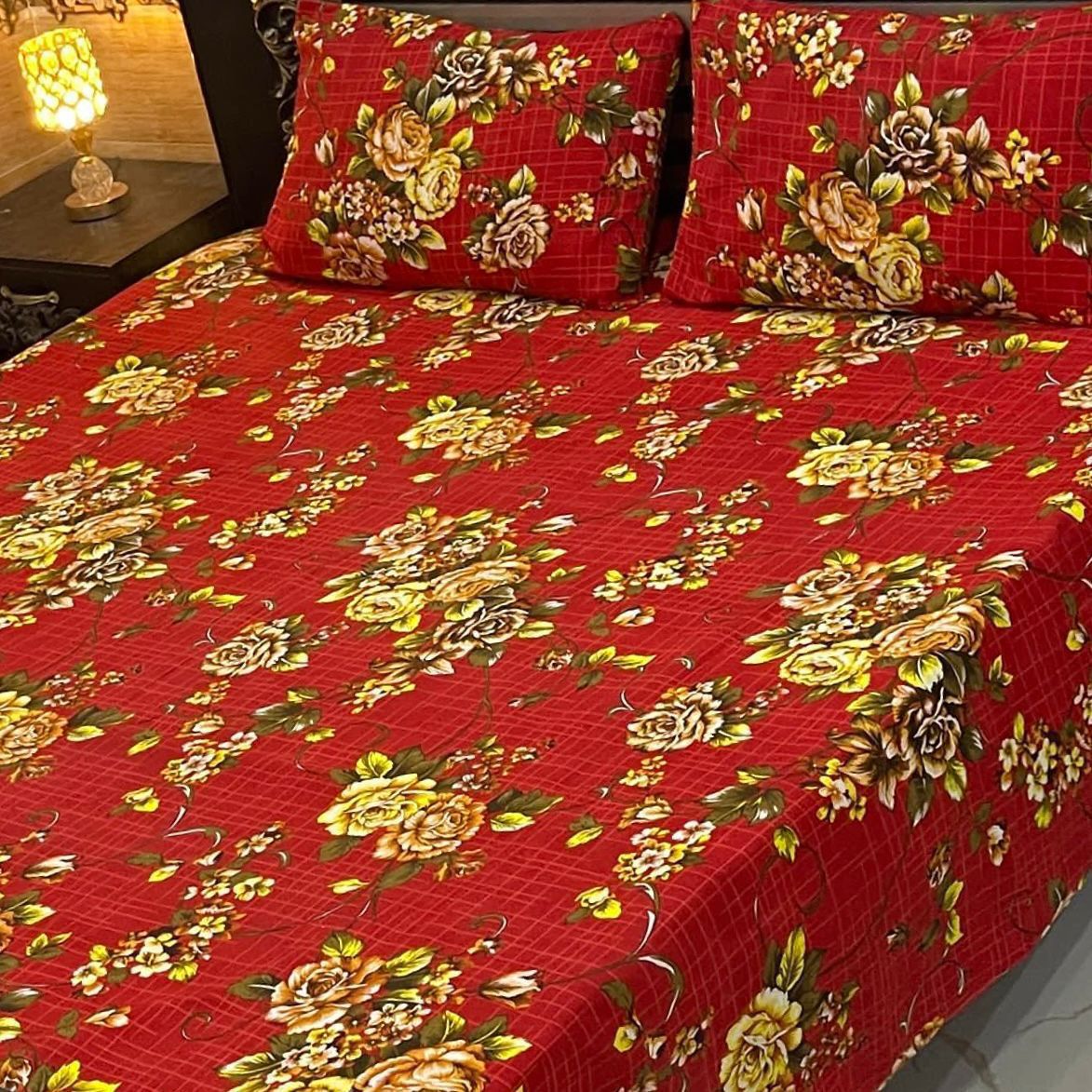Crystal Premium King Size Bedsheet – New Arrival