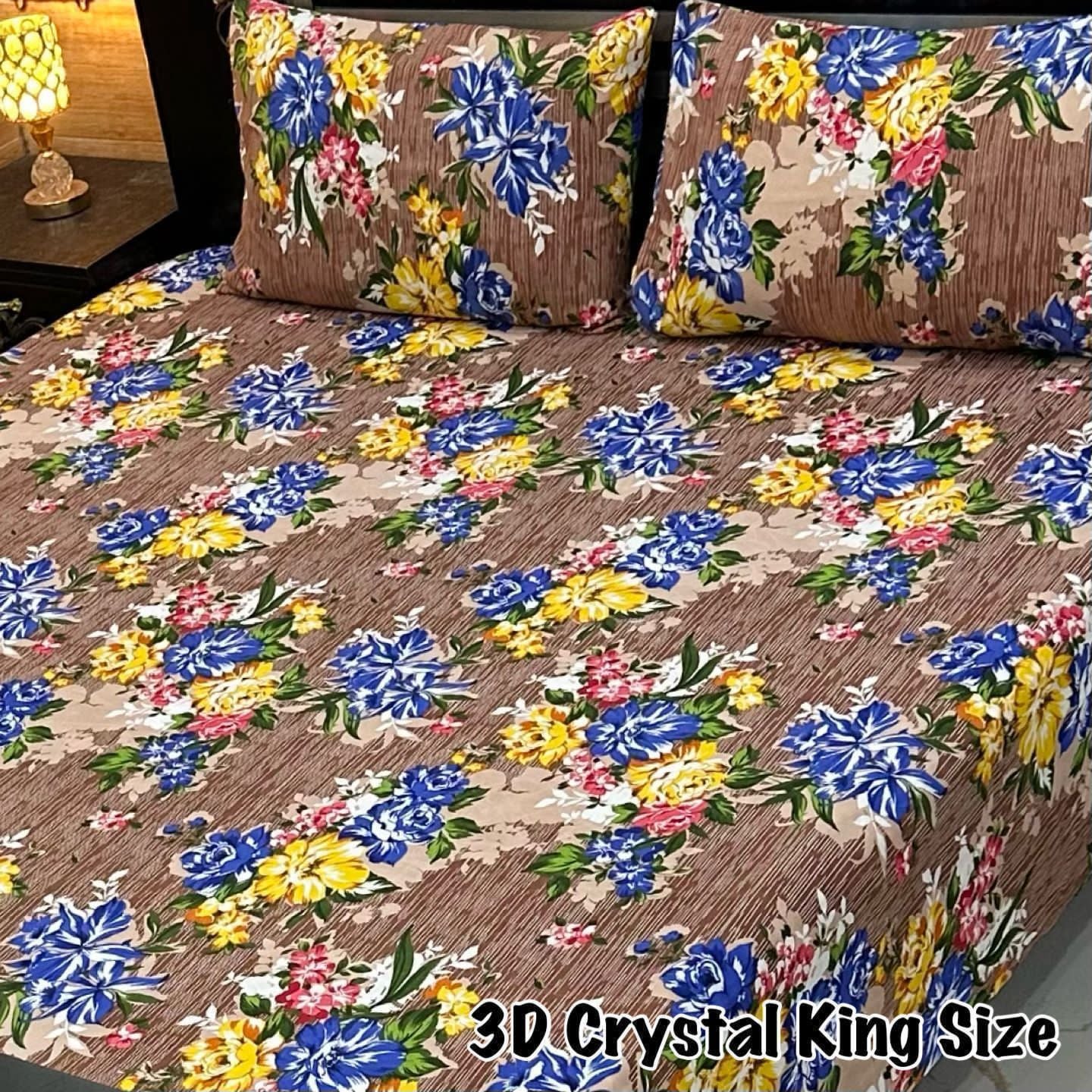 Crystal Premium King Size Bedsheet – New Arrival