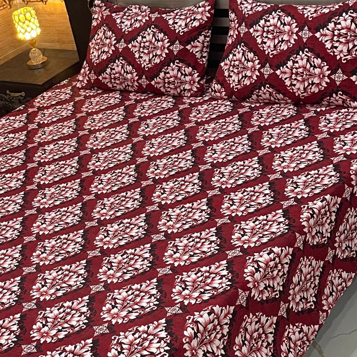 Crystal Premium King Size Bedsheet – New Arrival
