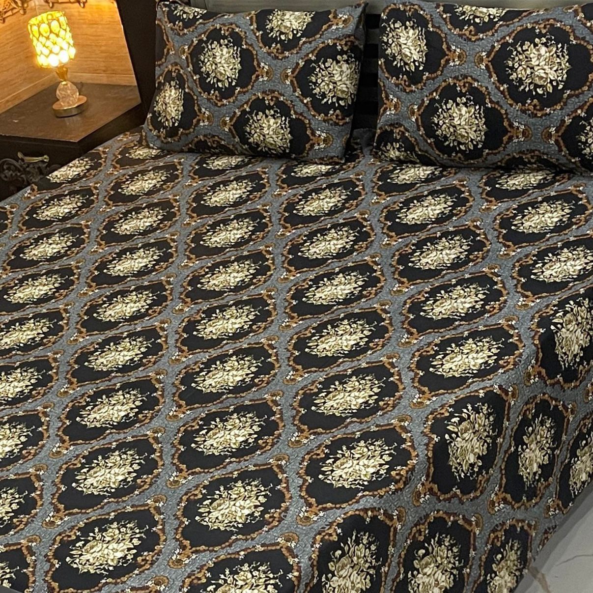 Crystal Premium King Size Bedsheet – New Arrival