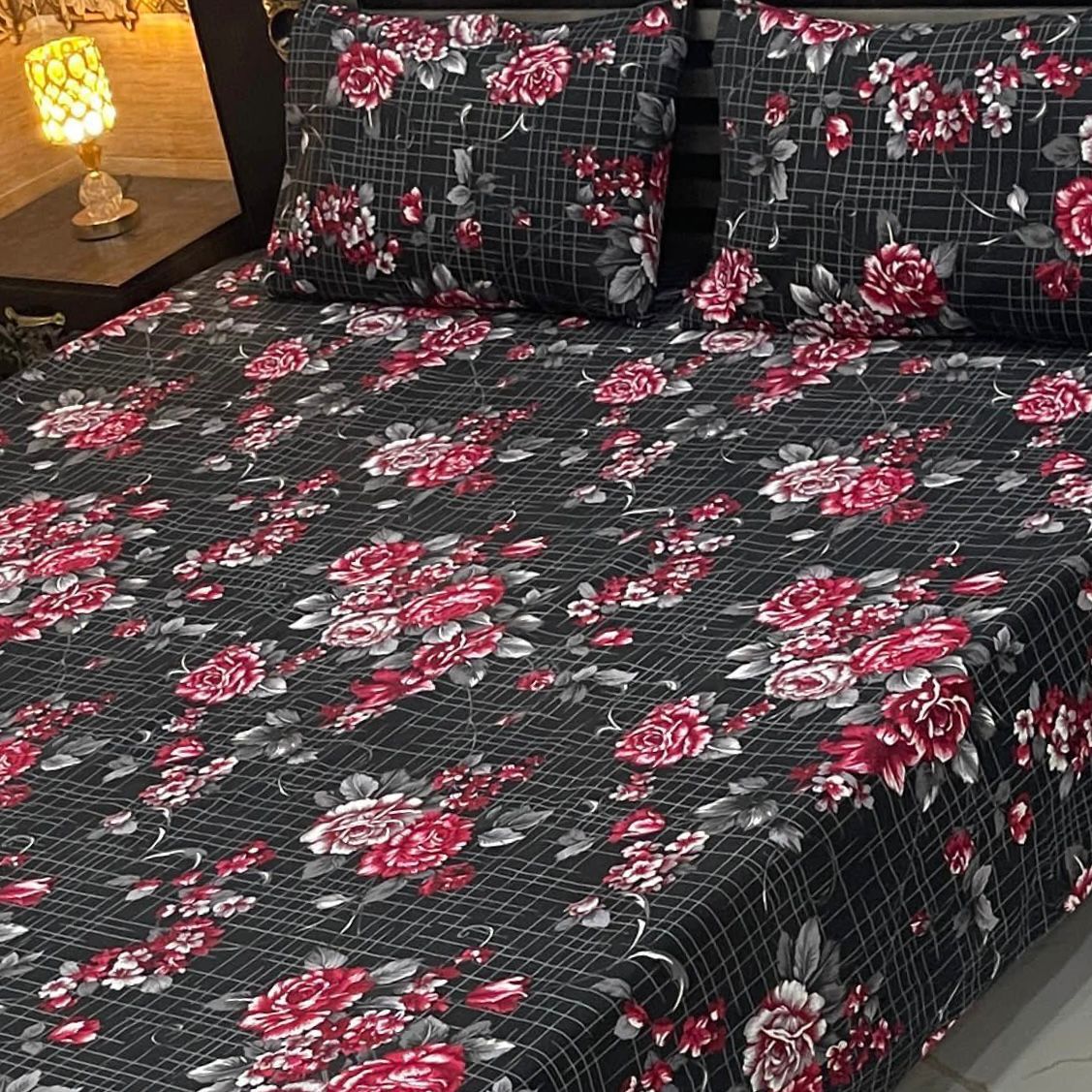 Crystal Premium King Size Bedsheet – New Arrival