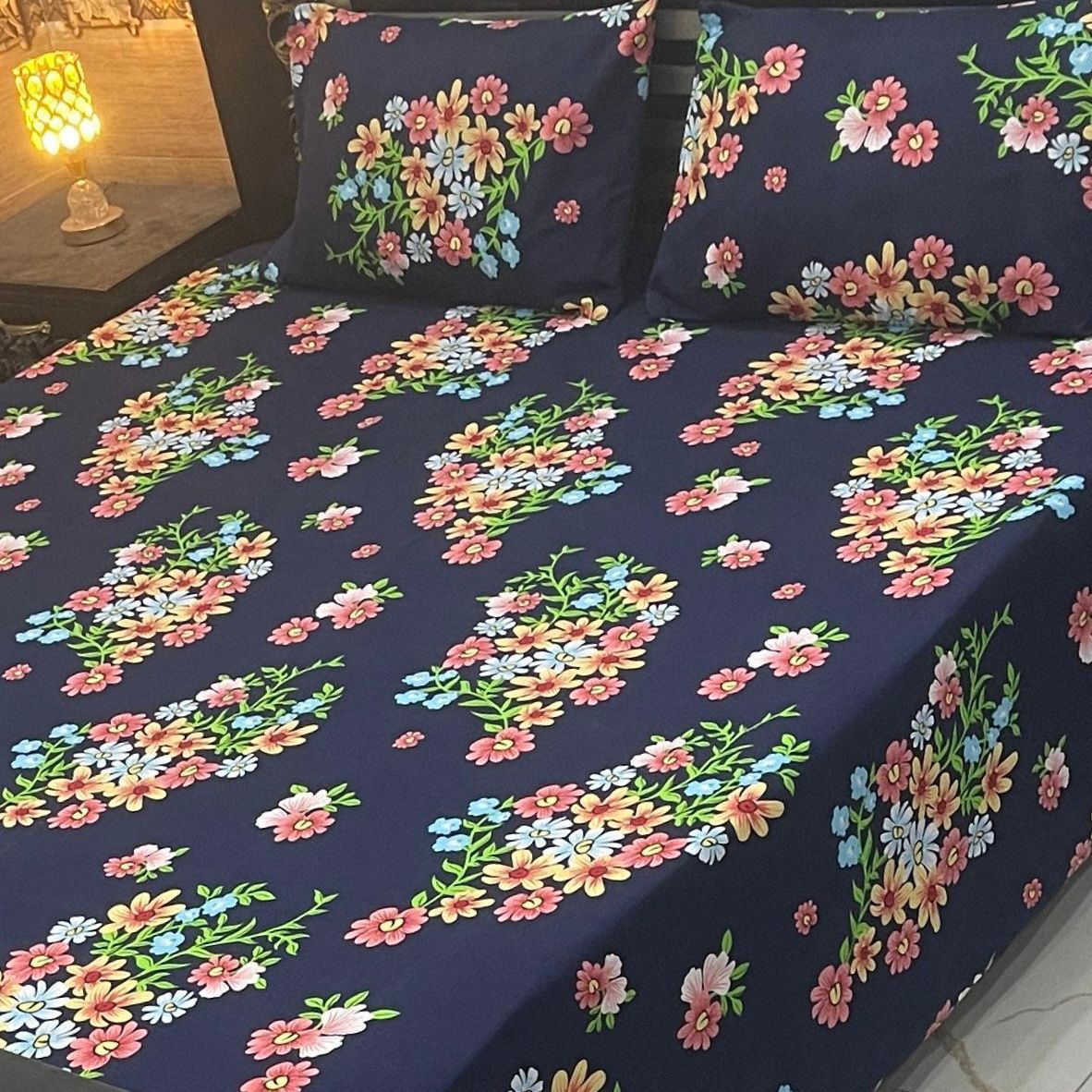 Crystal Premium King Size Bedsheet – New Arrival