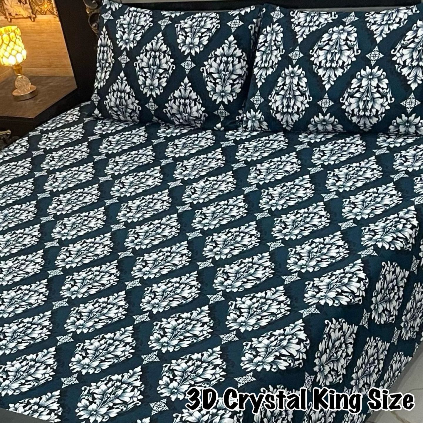 Crystal Premium King Size Bedsheet – New Arrival