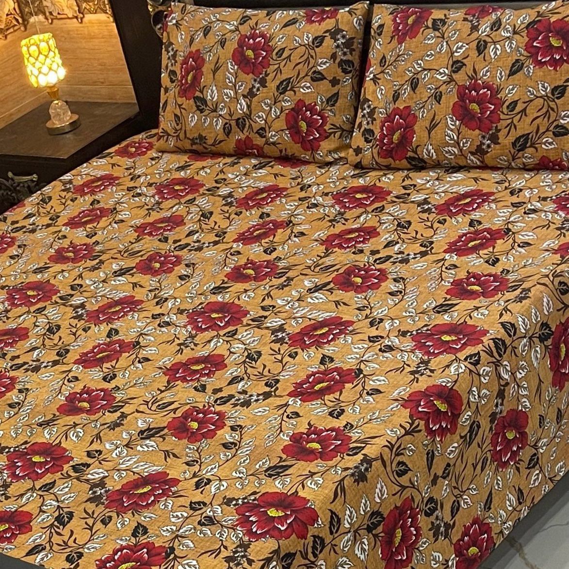 Crystal Premium King Size Bedsheet – New Arrival
