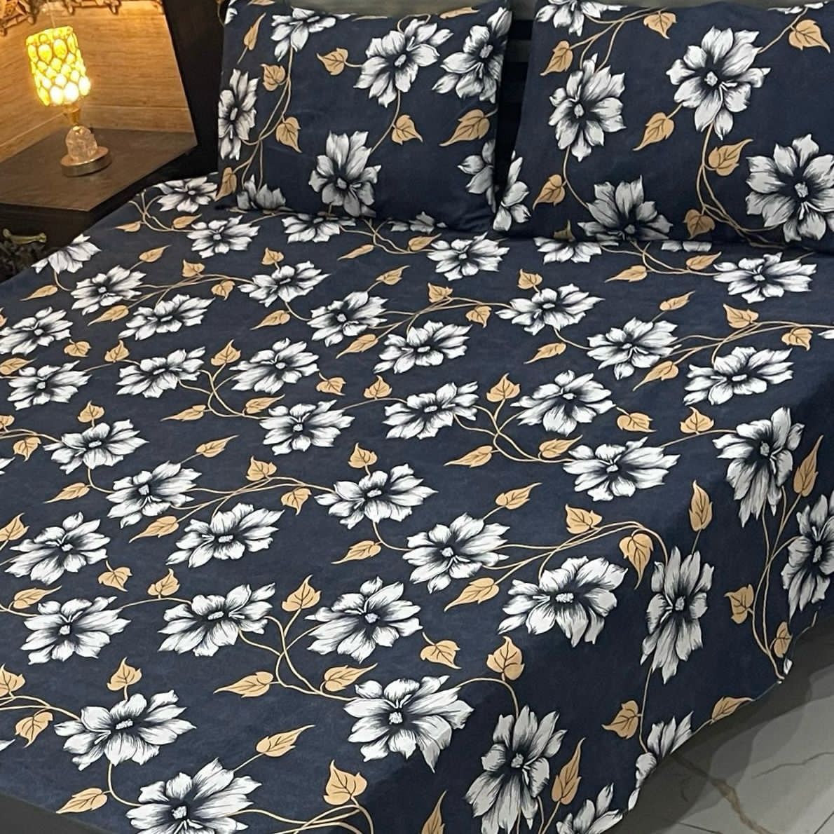Crystal Premium King Size Bedsheet – New Arrival