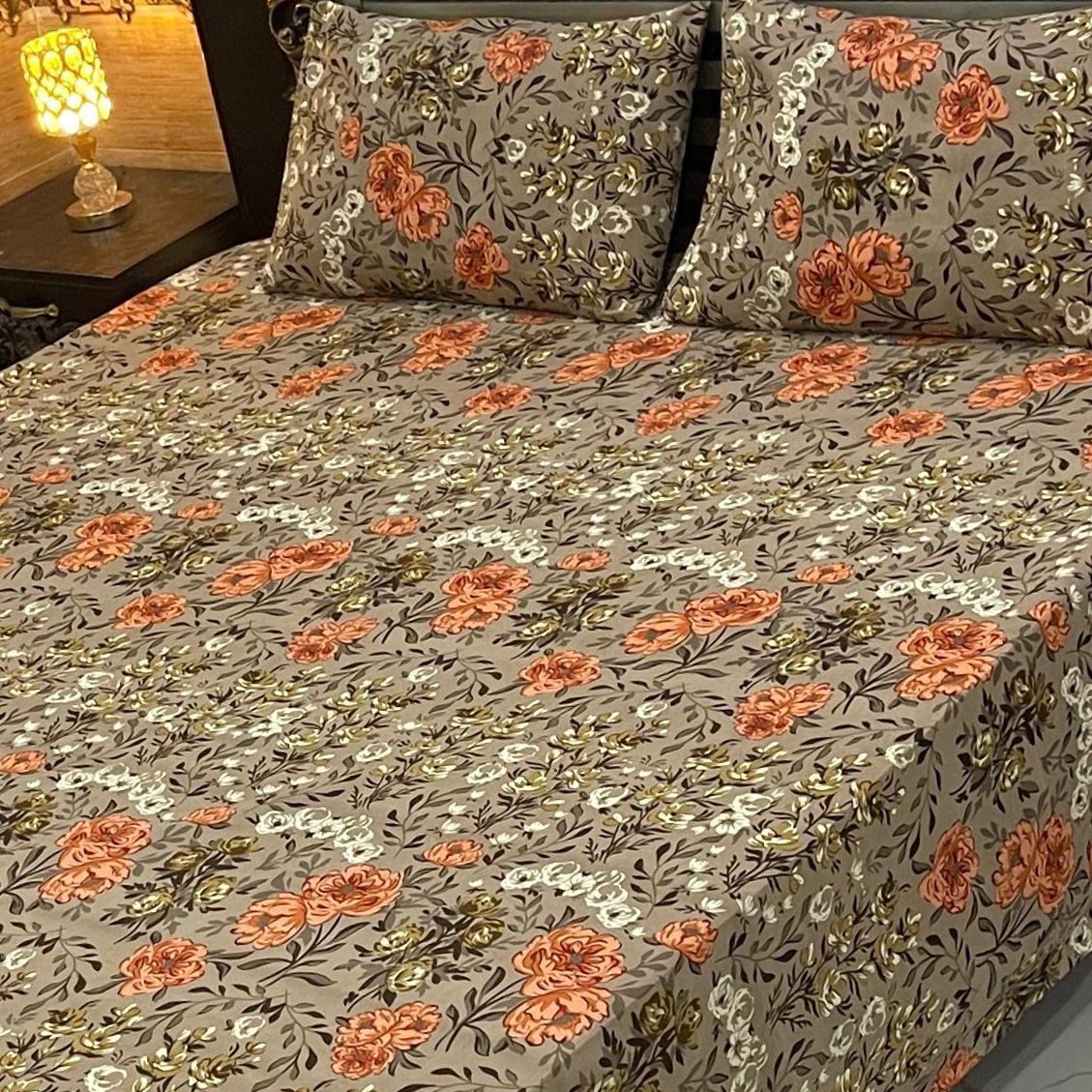 Crystal Premium King Size Bedsheet – New Arrival