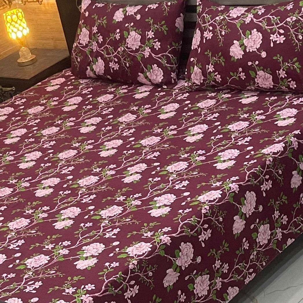 Crystal Premium King Size Bedsheet – New Arrival