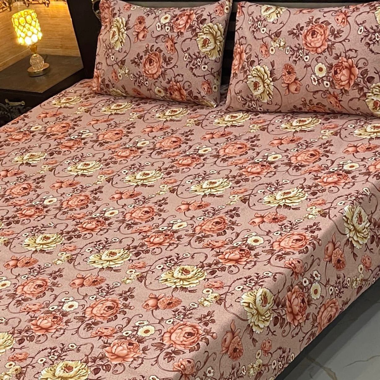 Crystal Premium King Size Bedsheet – New Arrival