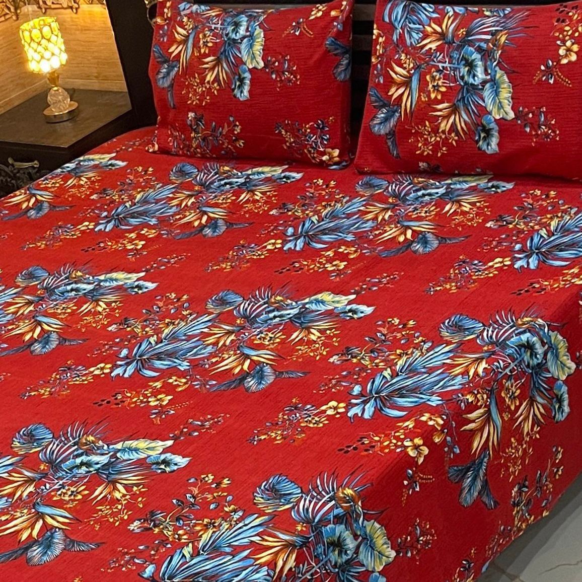 Crystal Premium King Size Bedsheet – New Arrival
